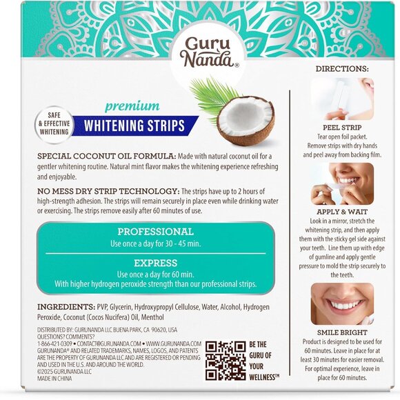 Teeth Whitening Strips - 7-Day Treatment with Non-Slip, Dry Strip Technology - W - Picture 9 of 9